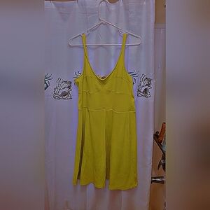 Women's Corset Lime Green Knit dress 👗